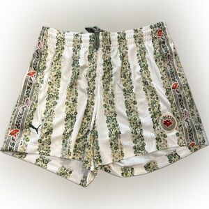 Puma x Liberty Shorts White Floral Size XL